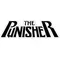 The Punisher Lettering Decal / Sticker 178