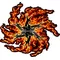 True Fire Shuriken Decal / Sticker