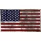 Weathered American Flag Decal / Sticker 124