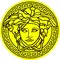 Yellow and Black Versace Decal / Sticker 10