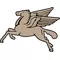 MobilGas Pegasus Decal / Sticker 22