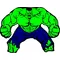 Hulk Decal / Sticker 05