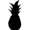 Pineapple Decal / Sticker 07