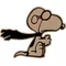 Pilot Snoopy Decal / Sticker 16