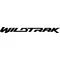 Wildtrak Lettering Decal / Sticker 01