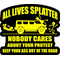 All Lives Splatter Decal / Sticker 05