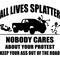 All Lives Splatter Decal / Sticker 06