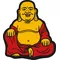 Buddha Decal / Sticker 04