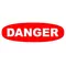 Danger Sign Decal / Sticker 01