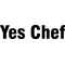 Yes Chef Decal / Sticker 01