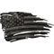 Distressed Black and Gray American Flag Decal / Sticker 134