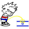 Z1 Pee on Israel Flag Decal / Sticker 01