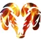 True Fire Ram Decal / Sticker 48