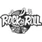 Rock N Roll Lettering Decal / Sticker