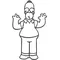 Simpsons Homer OOO Decal / Sticker