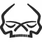 Skull Decal / Sticker 16