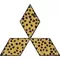 Cheetah Mitsubishi Diamond Decal / Sticker