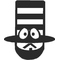 Mr. Hat Decal / Sticker