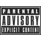 Parental Advisory Decal / Sticker