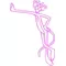 Pink Panther Decal / Sticker