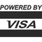 Powered By Visa Decal / Sticker