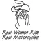 Real Women Ride Real Motorcycles Decal / Sticker