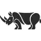 Rhino Decal / Sticker 01