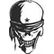 Skull Decal / Sticker G2