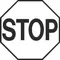 Stop Sign Decal / Sticker 02