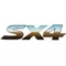 Suzuki SX4 Simulated Chrome Decal / Sticker