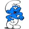 Smurf Decal / Sticker 01