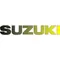 Black to Yellow Fade Suzuki Lettering Decal / Sticker