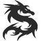 Tribal Dragon Decal / Sticker