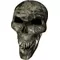 3D Backwoods Camouflage Skull Decal / Sticker