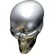 3D Chrome Skull 01 Decal / Sticker