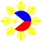 Filipino Sun Decal / Sticker 02