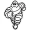 Michelin Man Decal / Sticker 12