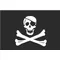 Pirate Flag Decal / Sticker 01