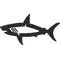 Shark Decal / Sticker 10