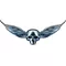 Winged Skull Decal / Sticker