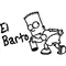 El Barto Decal / Sticker