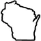 Wisconsin Decal / Sticker 02