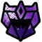 Decepticon G2 Purple Carbon Plate Decal / Sticker