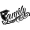 Famous Family Decal / Sticker