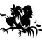 Rooster Decal / Sticker 03