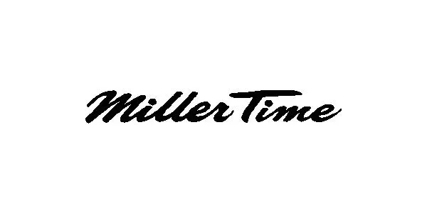 MILLER TIME STICKER - LARGE