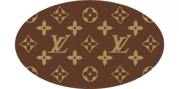 Louis Vuitton Step and Repeat Pattern Decal / Sticker 16