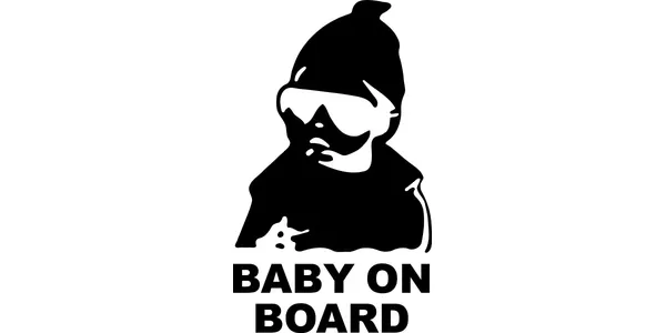 Baby On Board (Carlos from the Hangover) Decal / Sticker