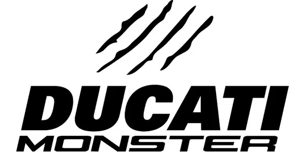 ducati monster logo vector