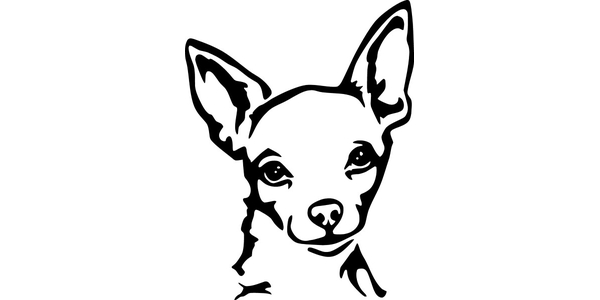 chihuahua stick figure